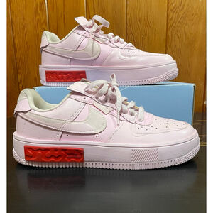 Women's Nike Air Force 1 fontanka foam Pink/red “Valentines Day”